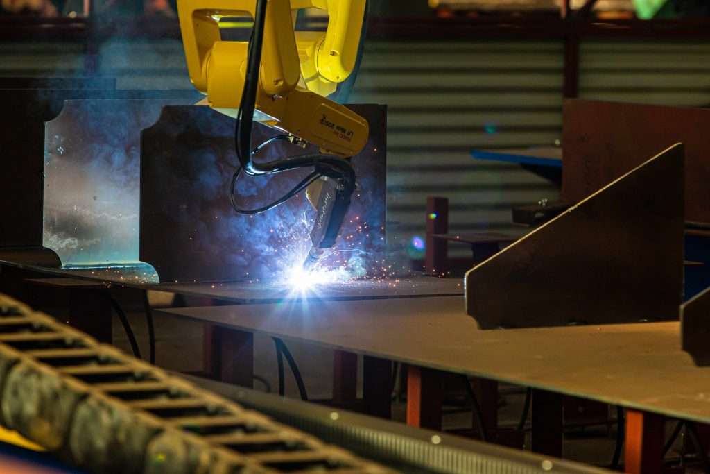 robot welding of micro panels